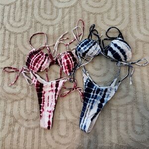 Tie-Dye Bikini Set